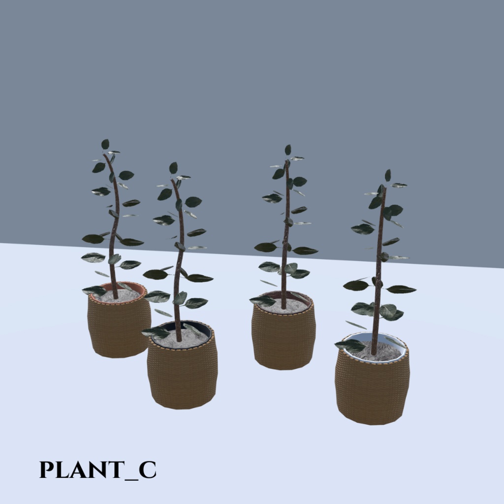 【VRChat想定】リビングアイテムセット(219点)