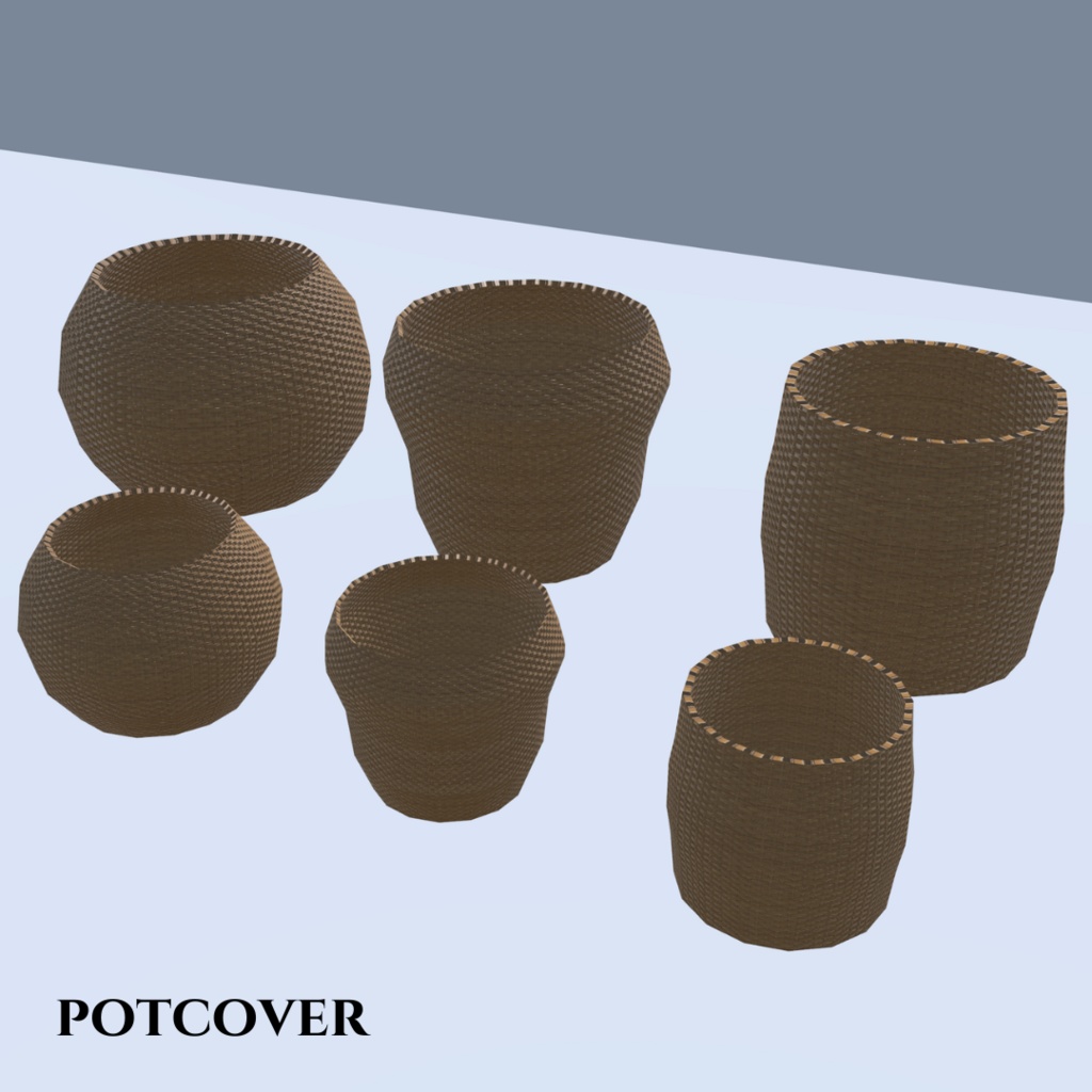 【VRChat想定】リビングアイテムセット(219点)