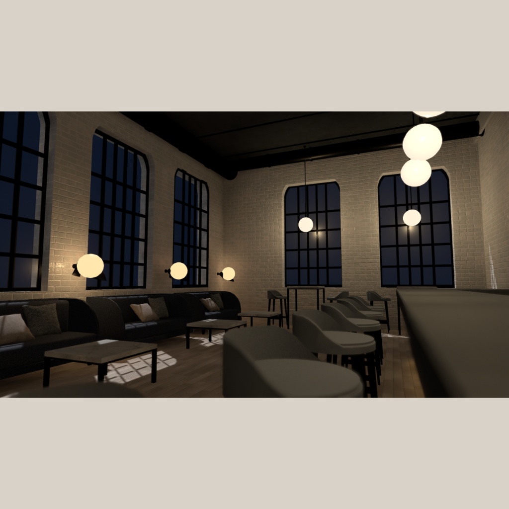 【VRChat想定】Cafe&Bar