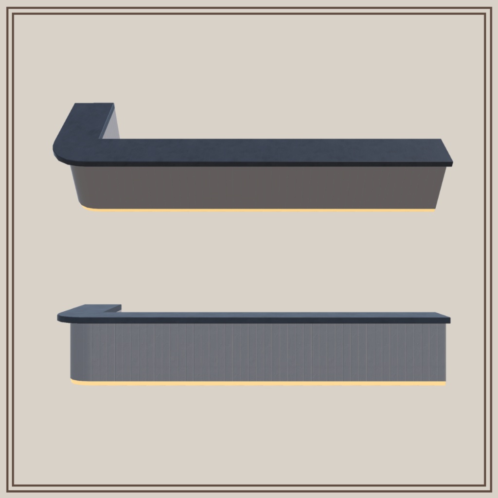 【VRChat想定】Cafe&Bar