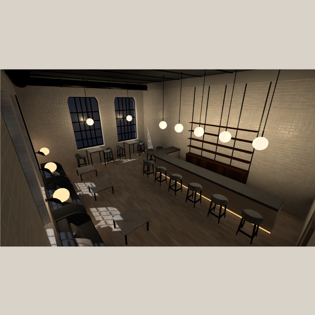 【VRChat想定】Cafe&Bar