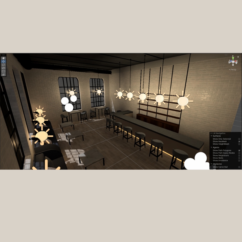 【VRChat想定】Cafe&Bar