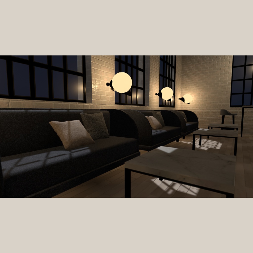 【VRChat想定】Cafe&Bar