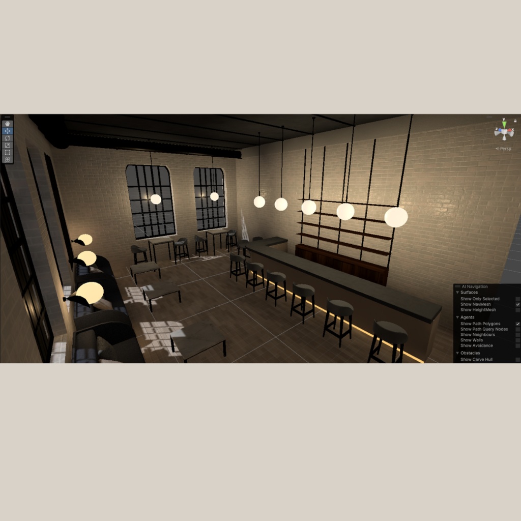 【VRChat想定】Cafe&Bar
