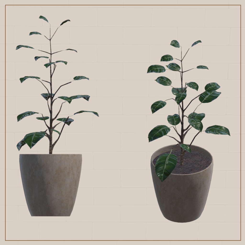 【VRChat想定】夜のベランダセット