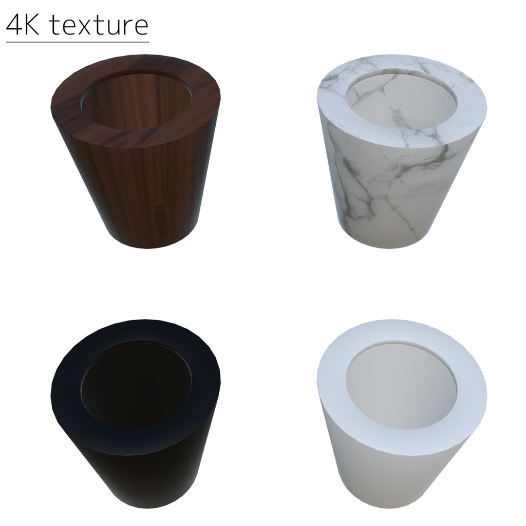 【VRChat想定】ごみ箱