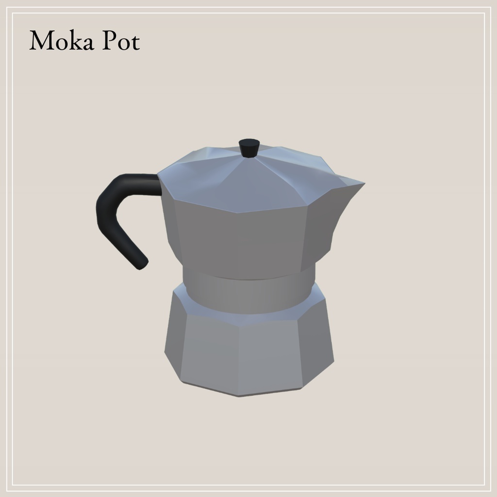【VRChat想定】CoffeeSet2(18点)