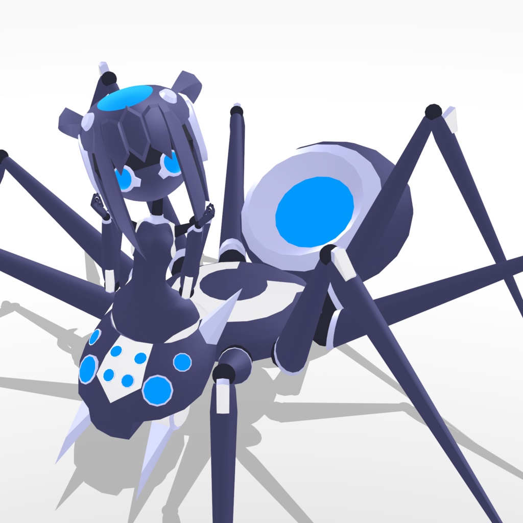 Framedoll Little Black Spider