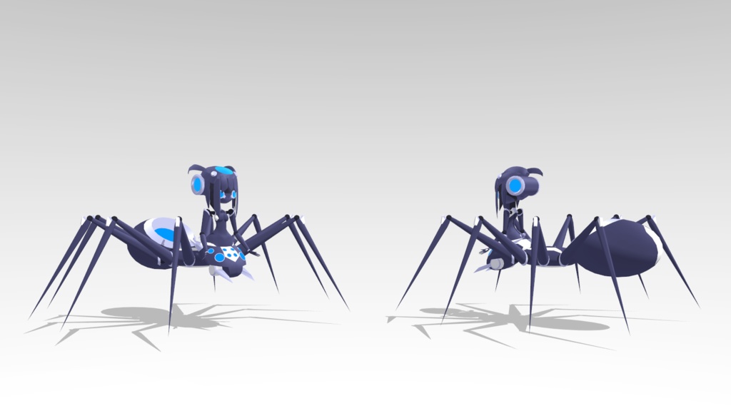 Framedoll Little Black Spider