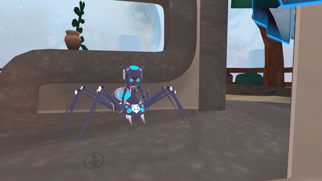 Framedoll Little Black Spider