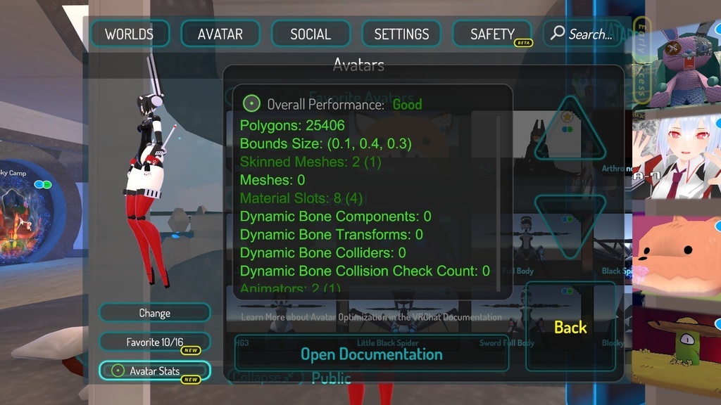 Framedoll Jacqli the Black rabbit