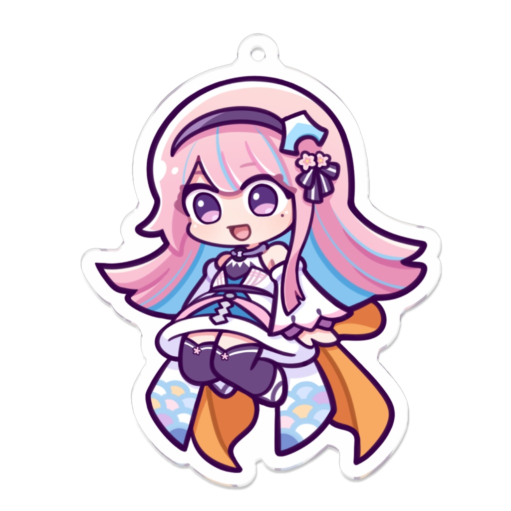 【ユニプロ二次創作作品】木乃華サクヤちゃんアクリルキーホルダー