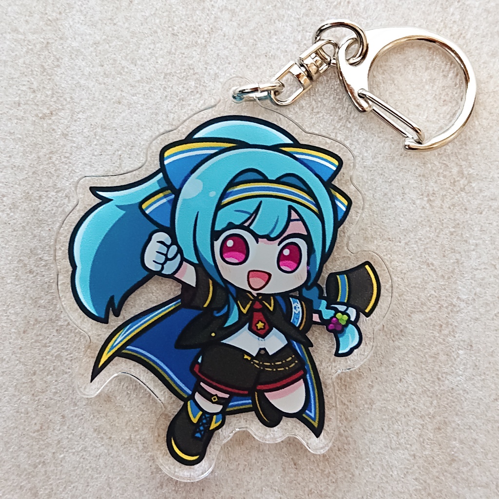 【ユニプロ二次創作作品】山奈しずくちゃんアクリルキーホルダー
