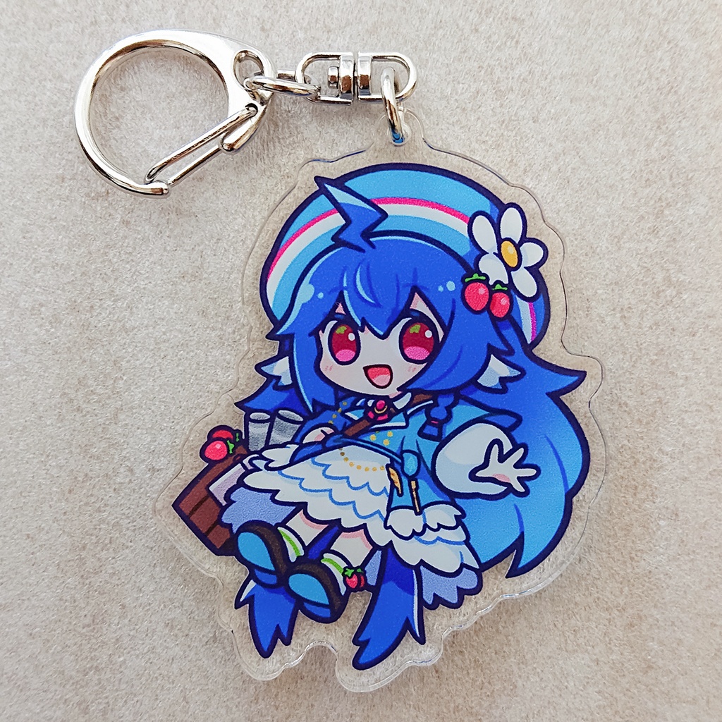 【ユニプロ二次創作作品】栃宮るりはちゃんアクリルキーホルダー