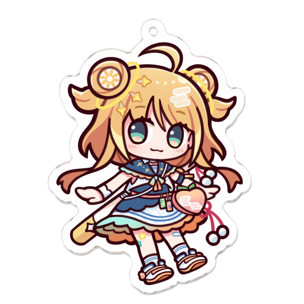 【ユニプロ二次創作作品】天晴ほかるちゃんアクリルキーホルダー
