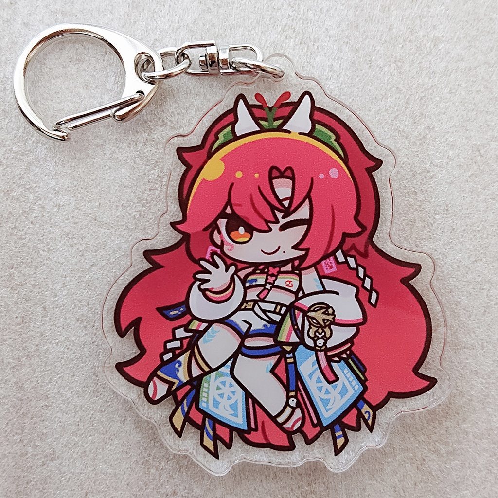 【ユニプロ二次創作作品】日向海フェニカちゃんアクリルキーホルダー