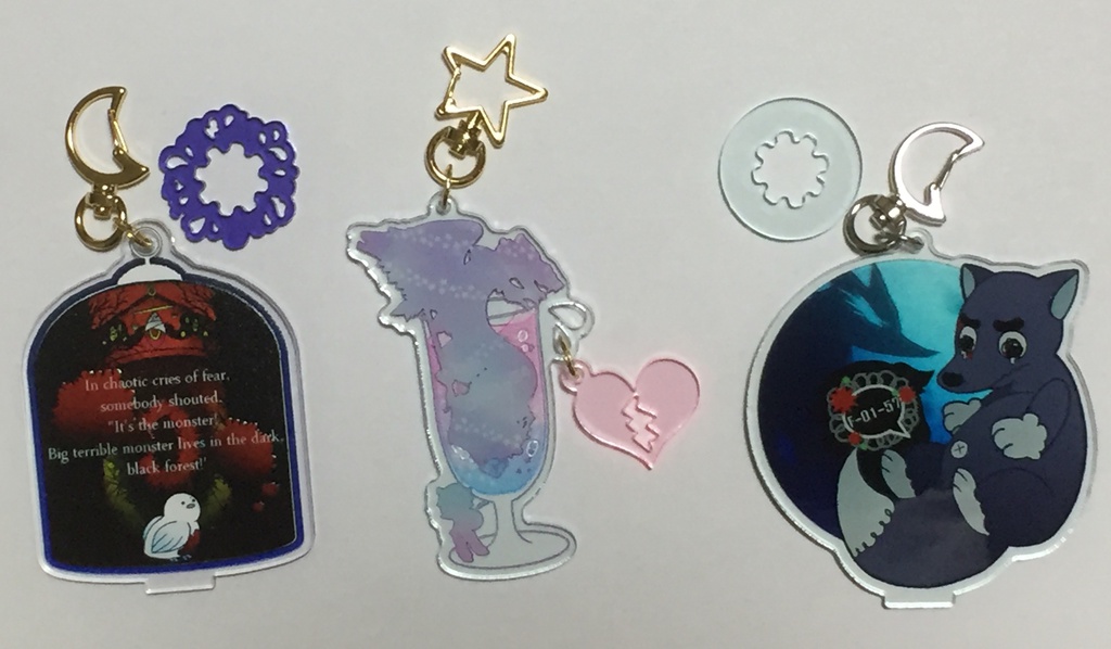 アブノーマリティ&職員アクリルキーホルダー