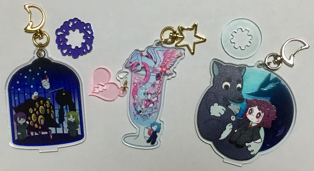 アブノーマリティ&職員アクリルキーホルダー