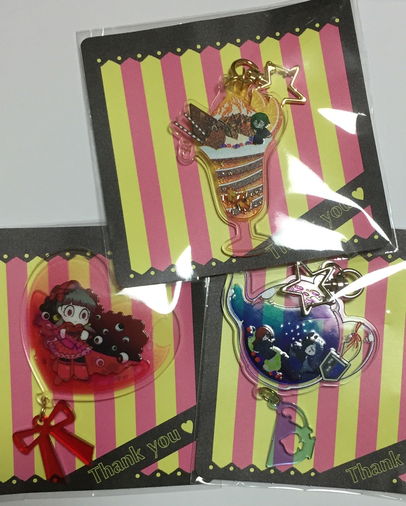 アブノーマリティ&職員アクリルキーホルダー2