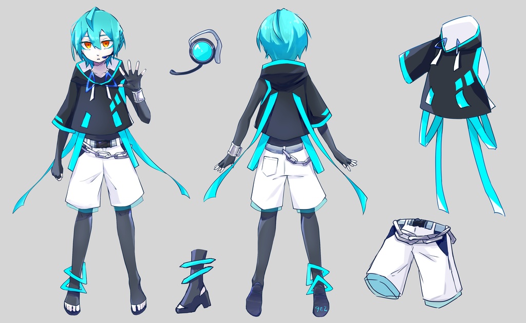 【UTAU音源】響 ver.1.3 / 連続音 3音階 日本語