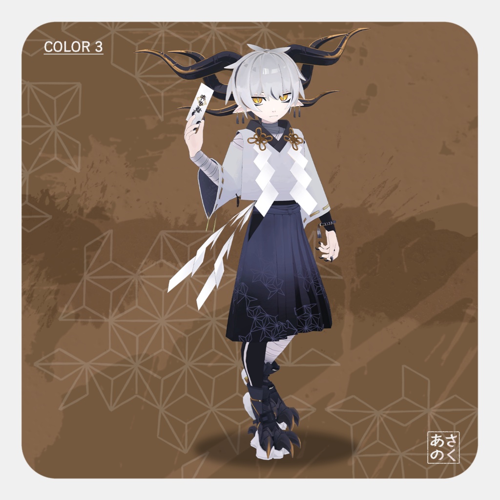 あさのく / Asanoku 3Dモデル