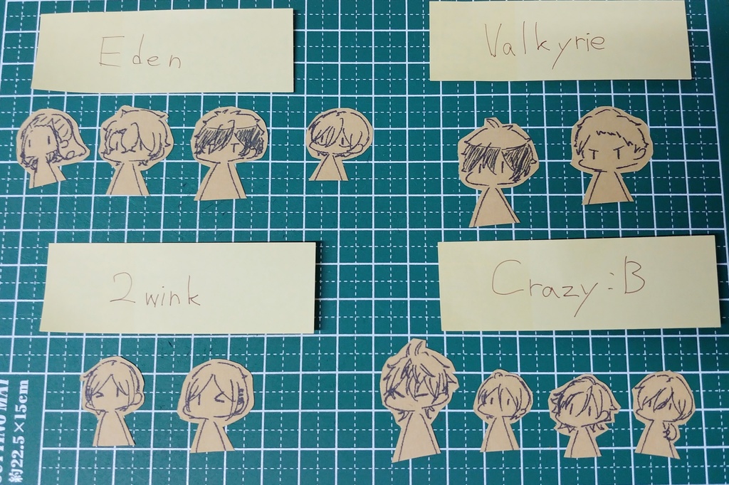 あんスタフレークシールセット