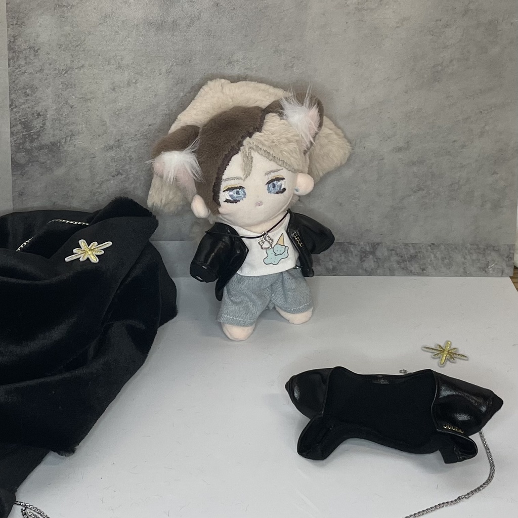 15cmぬい革ジャン