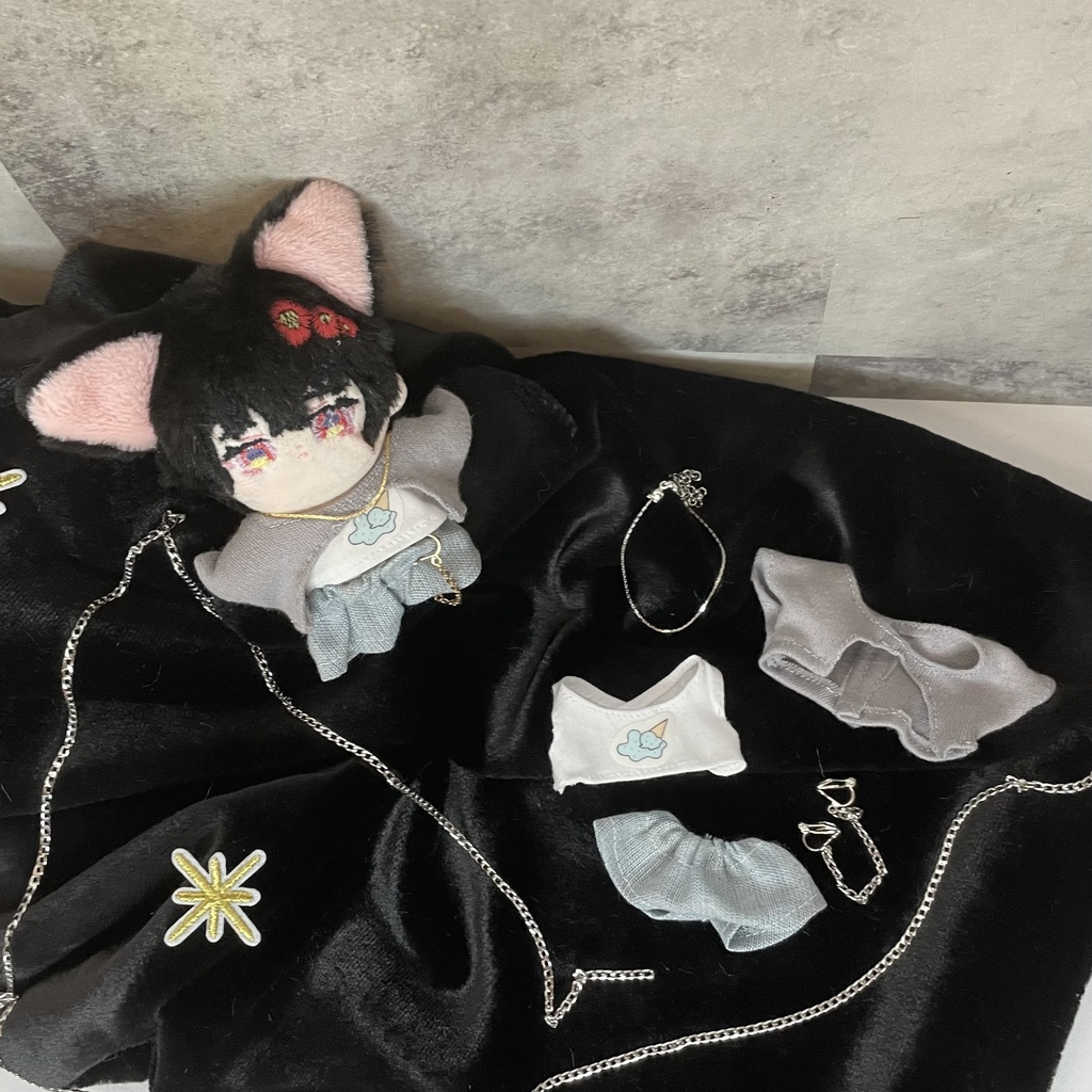 10cmぬいアイスタンクトップセット