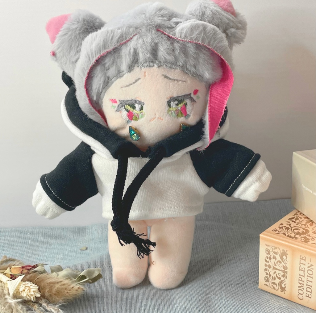 耳付きパーカー