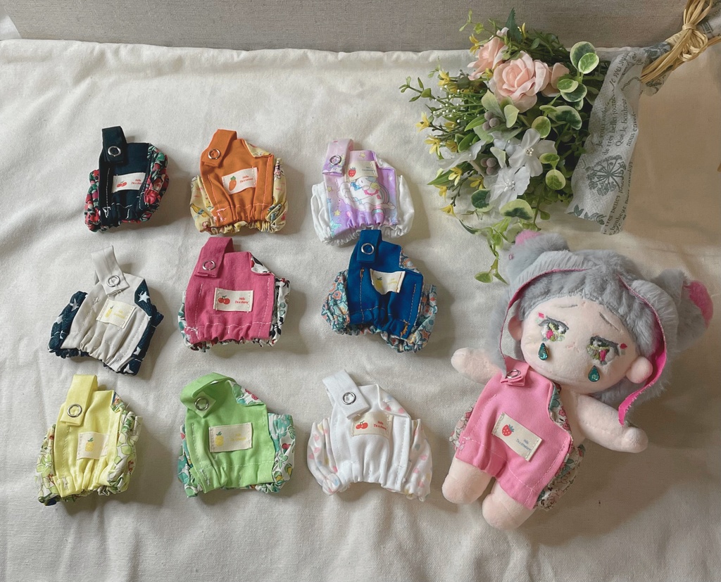 カラーサロペット