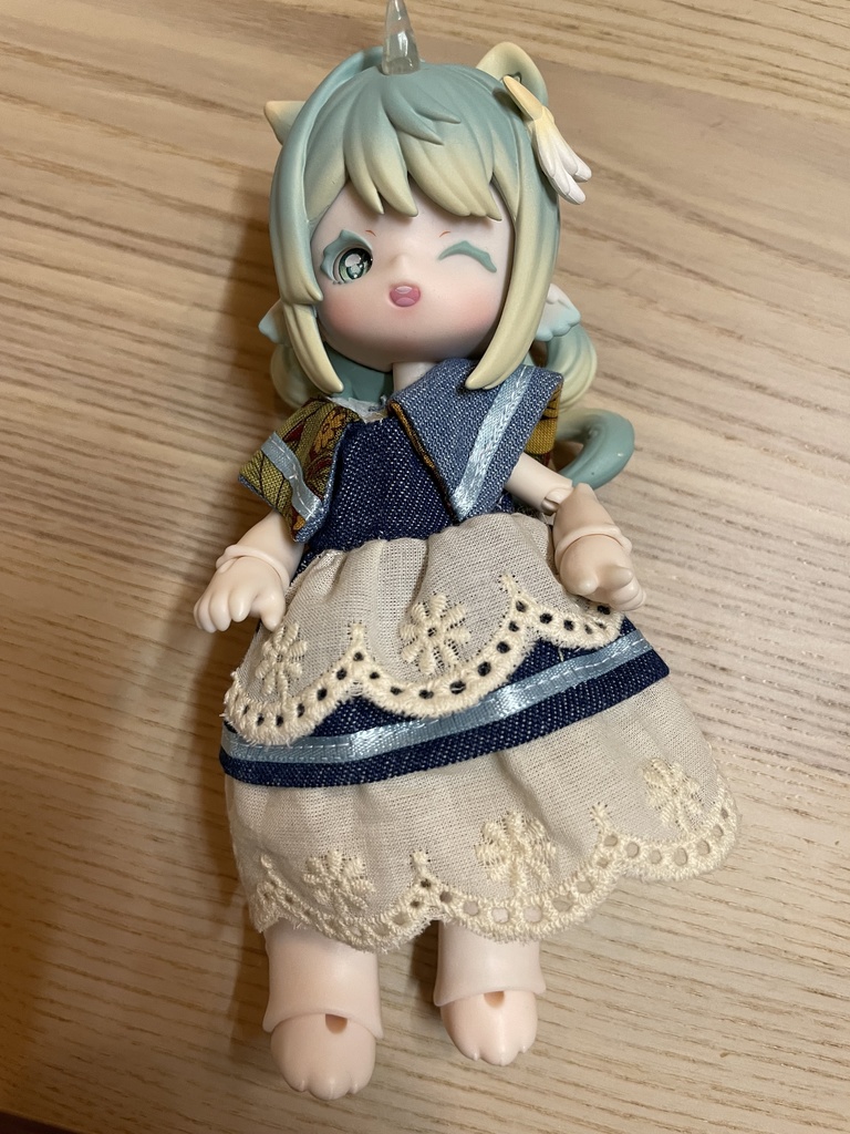 レトロピューリタンカラーワンピ