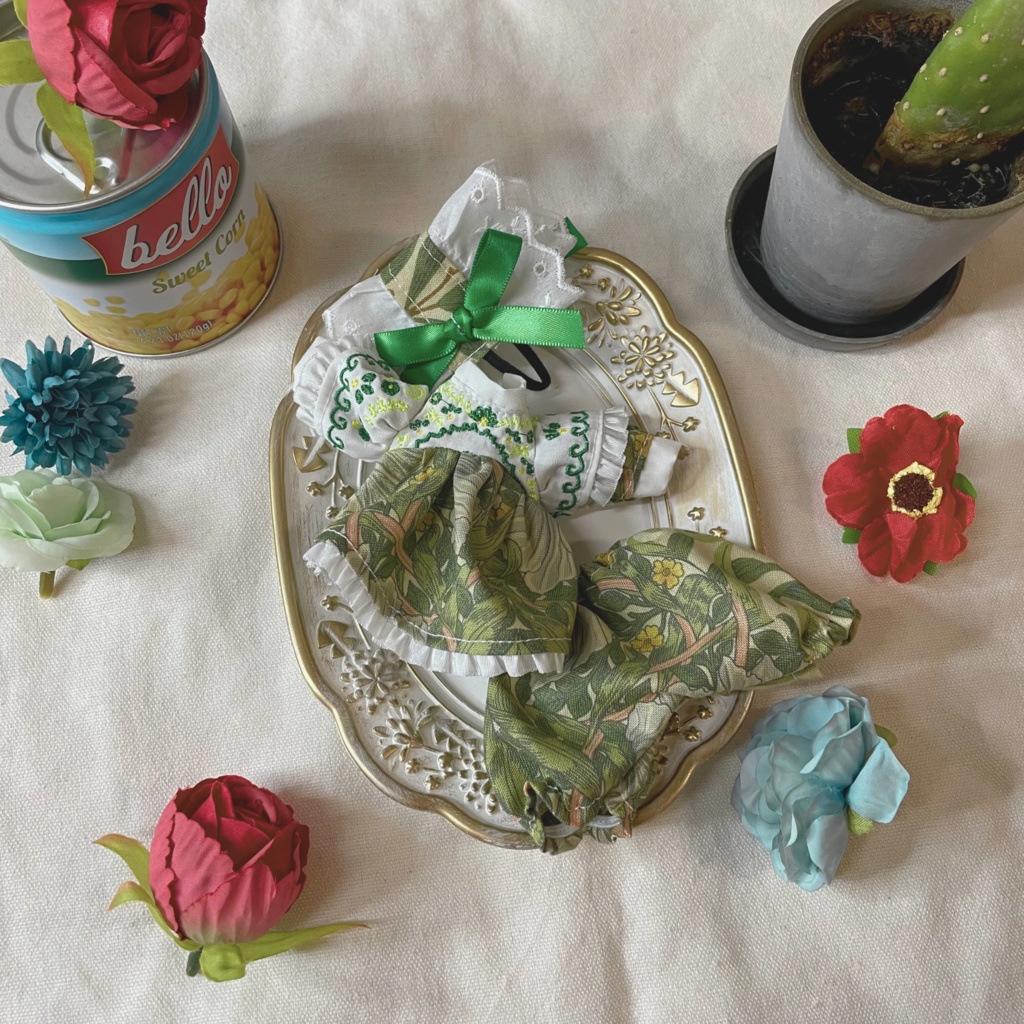 メキシコ刺繍風ドレスセット