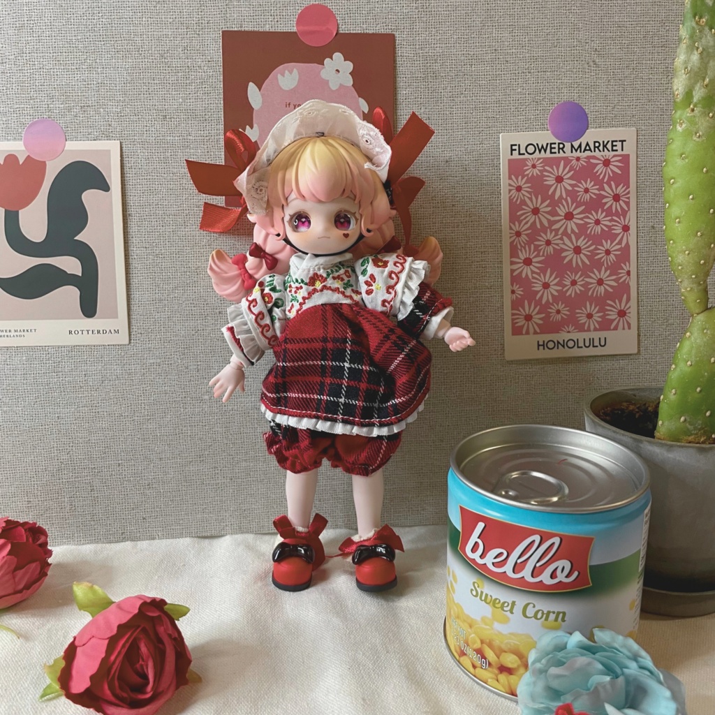 メキシコ刺繍風ドレスセット