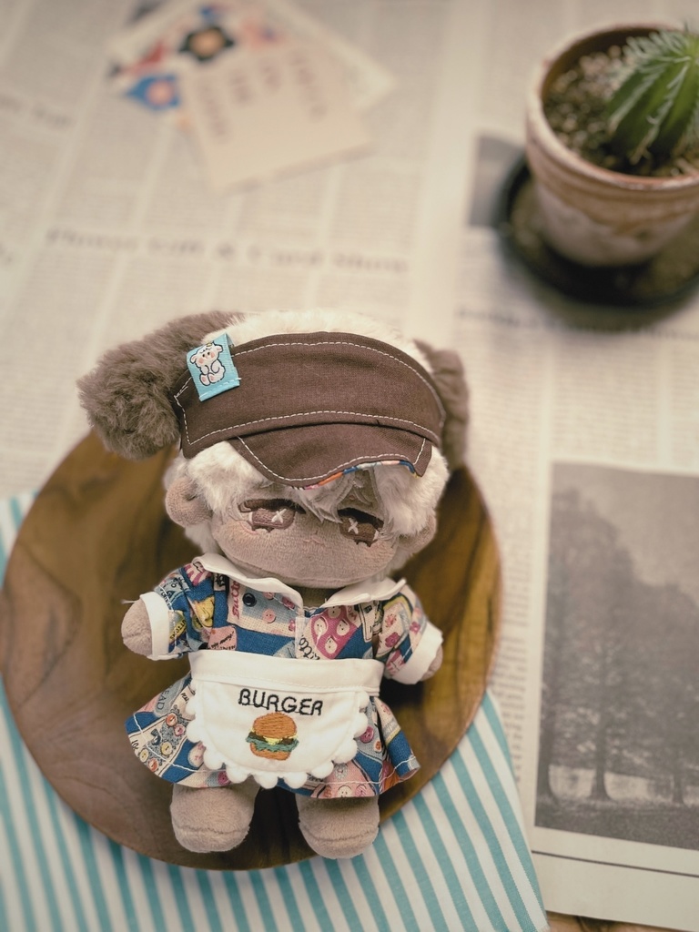 レトロダイナーワンピセット10cm&15cm