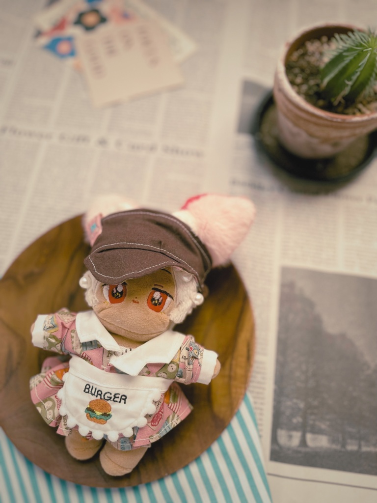 レトロダイナーワンピセット10cm&15cm