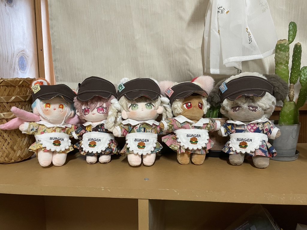 レトロダイナーワンピセット10cm&15cm