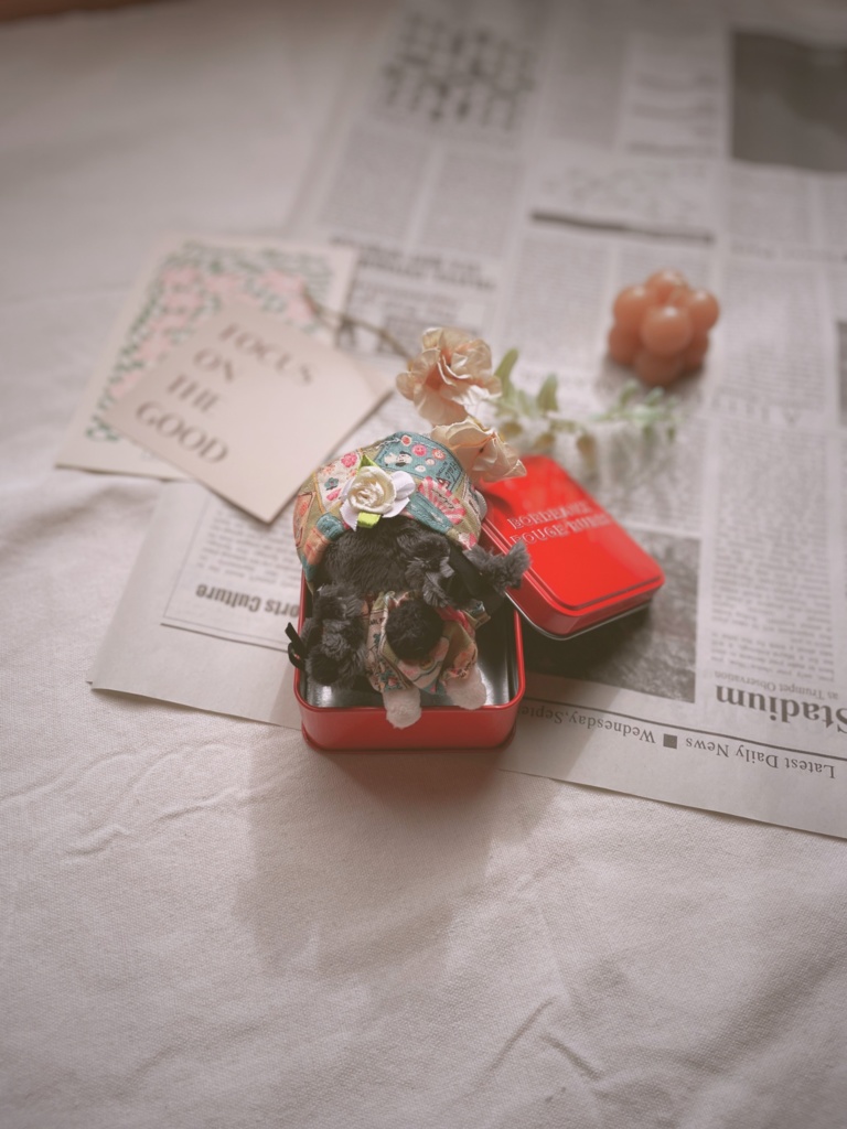 5cmボンネットセット&パジャマ