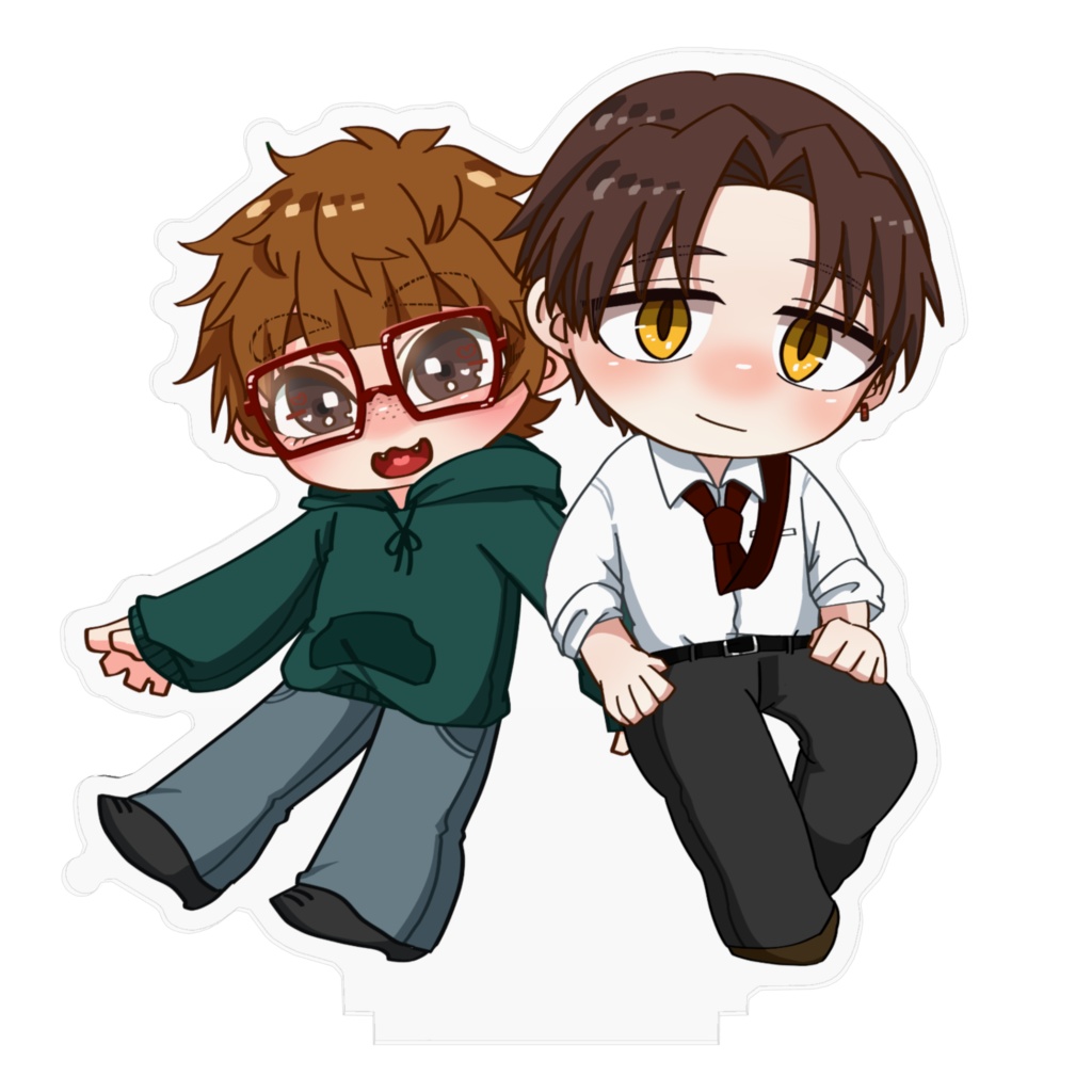 創作アクリルフィギュア(橋鬼)