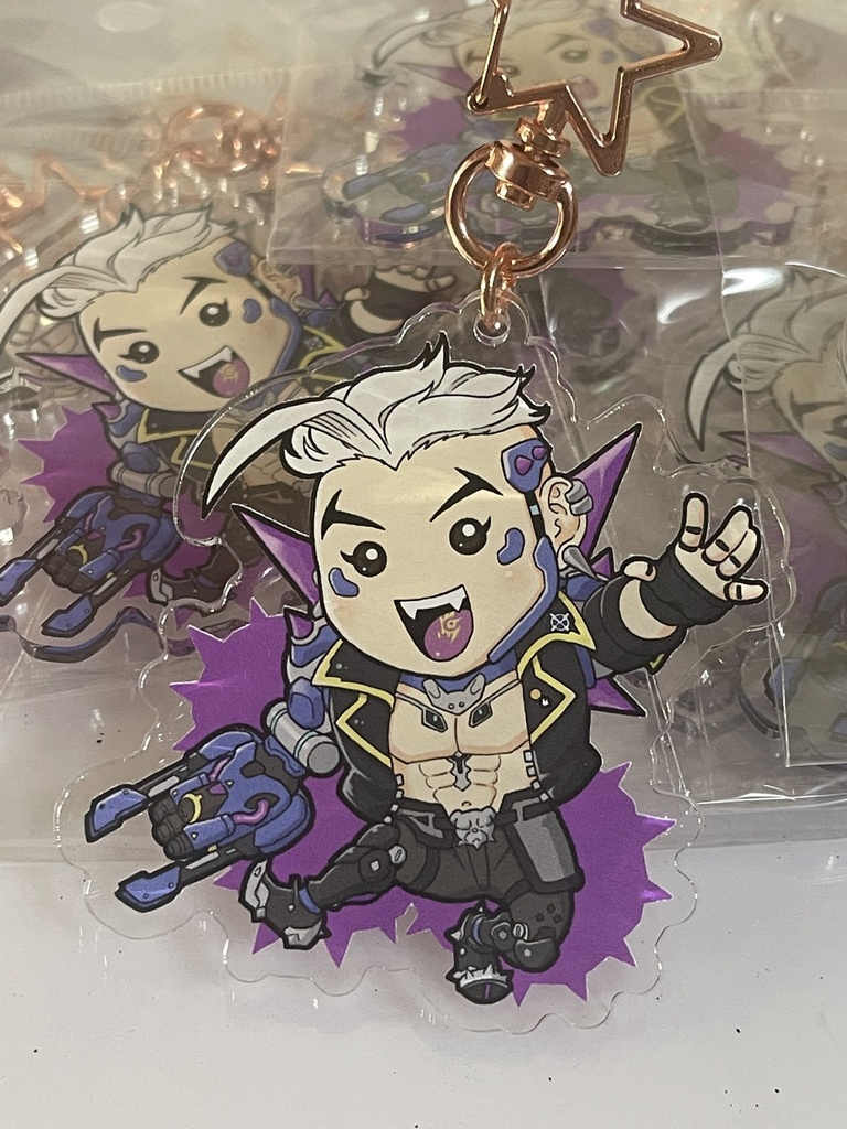 チビハザードのアクリルチャーム！ Chibi Hazard acrylic charm!