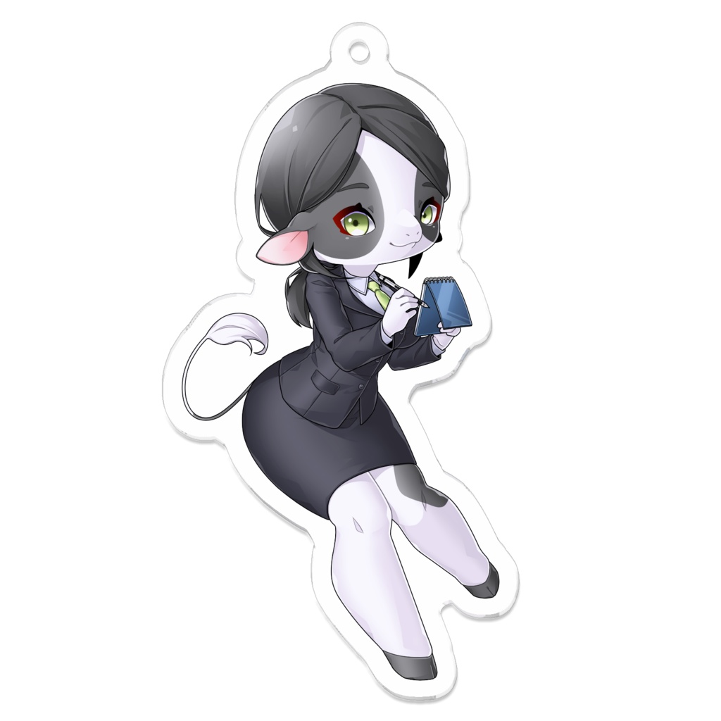 牛村さんアクリルキーホルダー