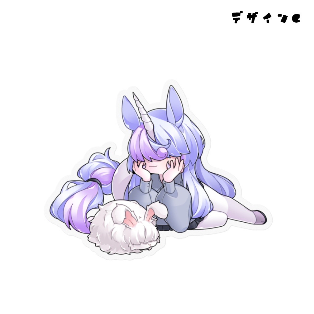 【全5種】ユニコーンちゃんくんステッカー