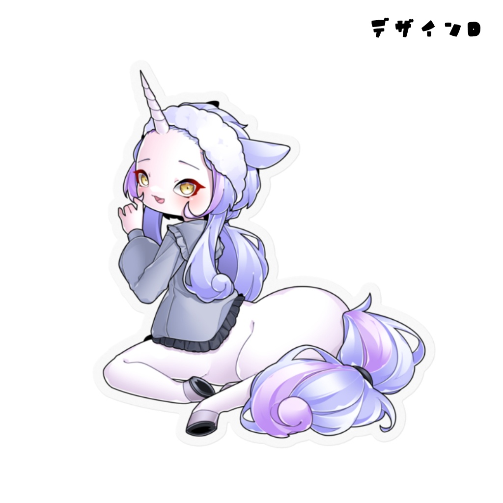 【全5種】ユニコーンちゃんくんステッカー
