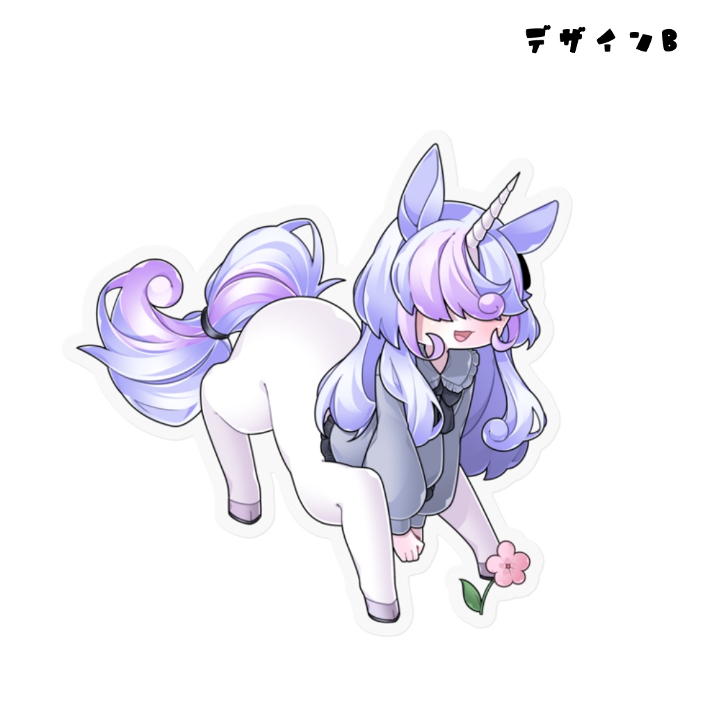 【全5種】ユニコーンちゃんくんステッカー
