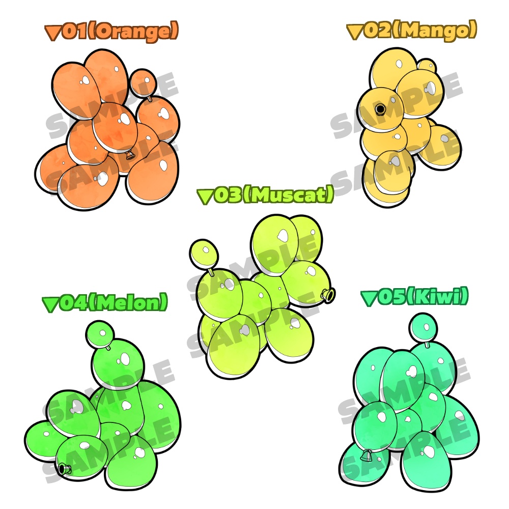 【全11種】ふうせんわんこ