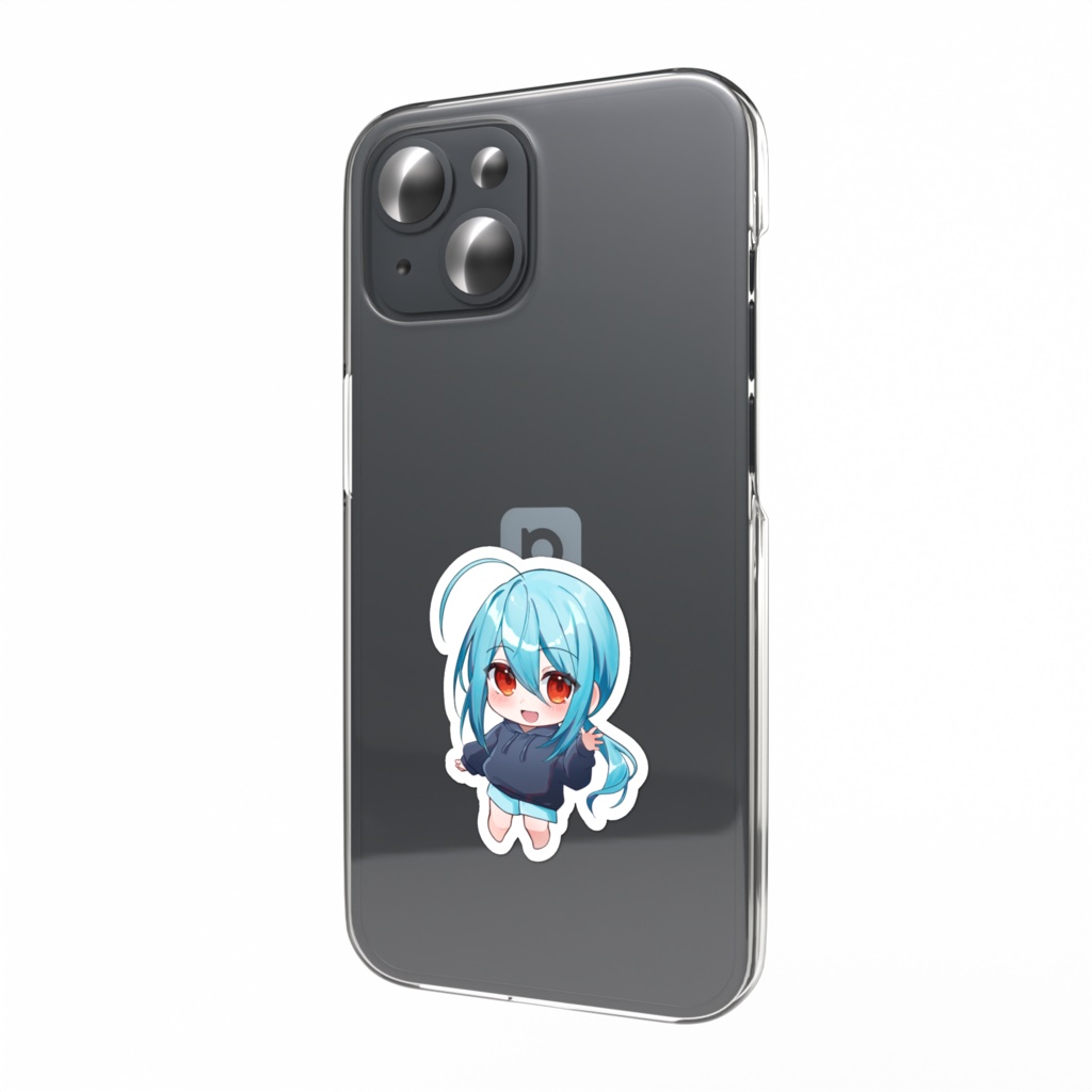 ちび空ちゃん　スマホステッカー