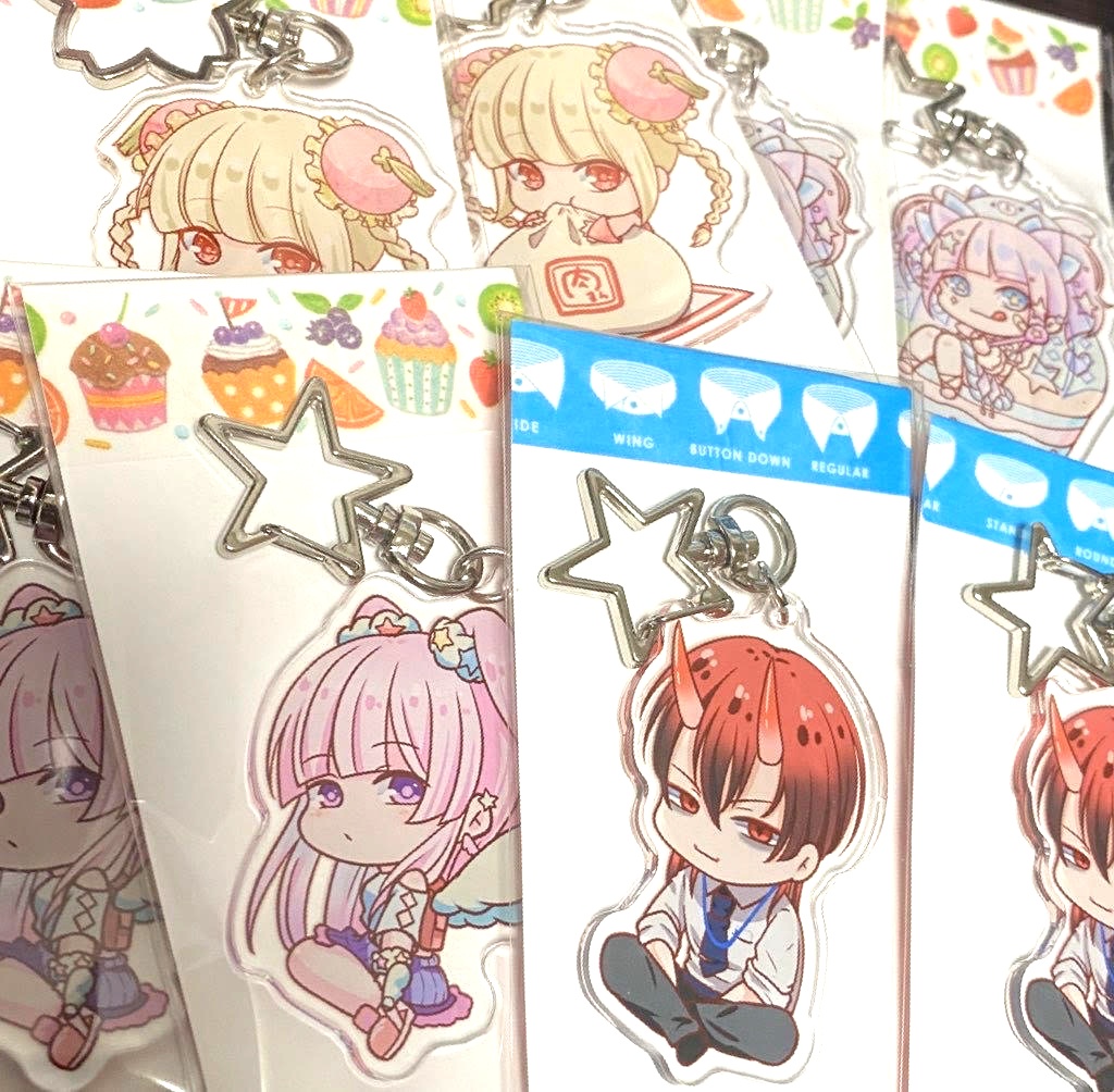 アクリルキーホルダー