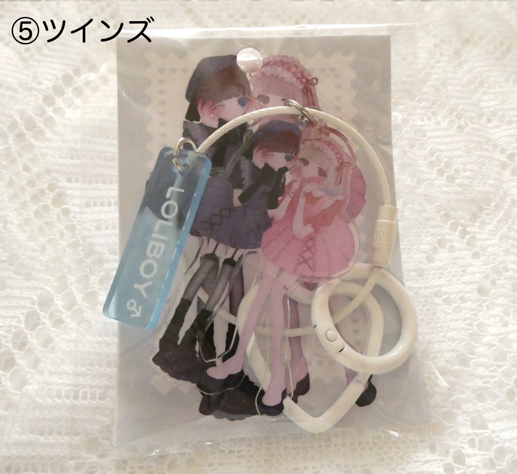 acrylic keychain(6types)