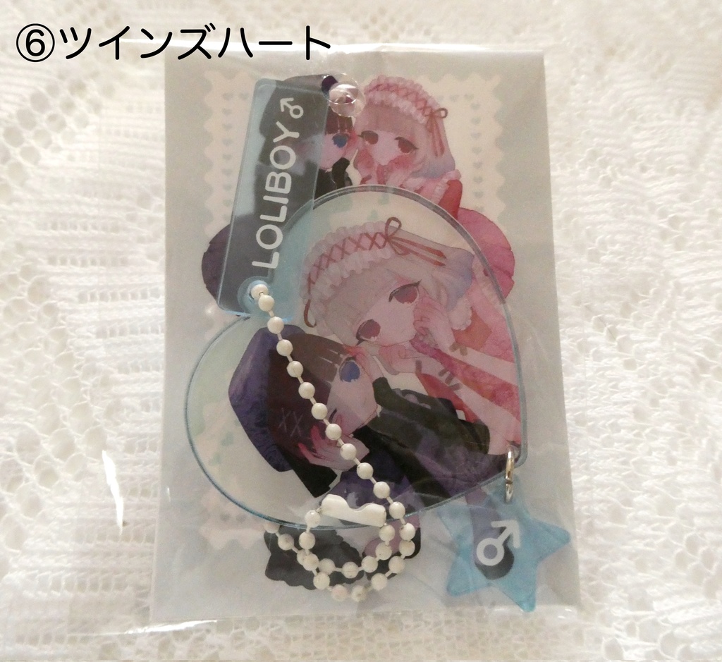 acrylic keychain(6types)