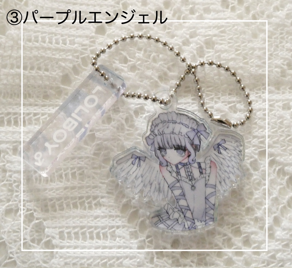 acrylic keychain(6types)