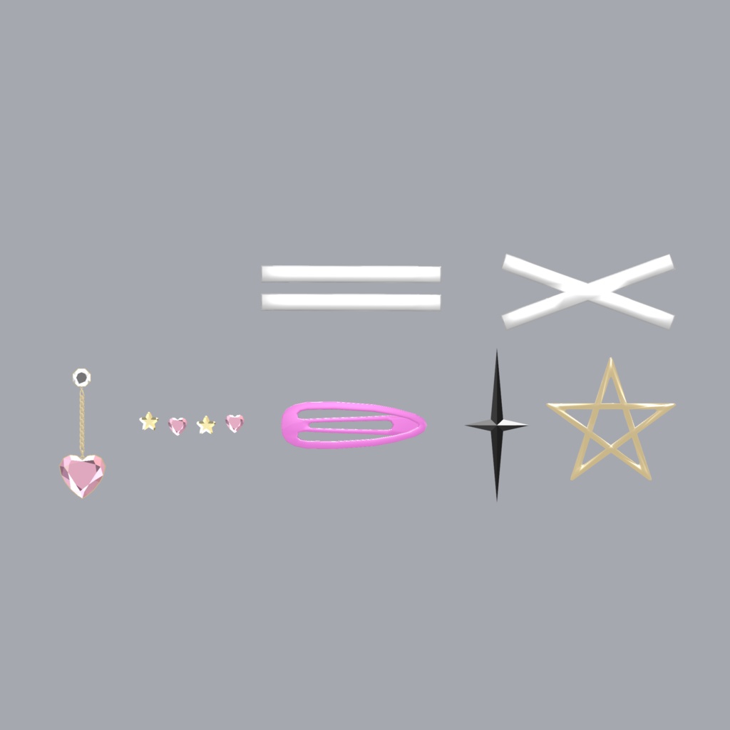 【無料/Free】Simple Accessories